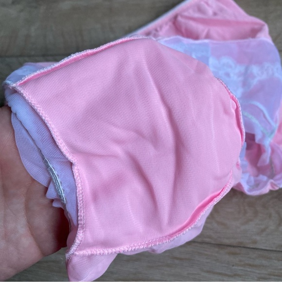 Vintage Stanfields Panties pink lace Truro Nova Scotia - Picture 6 of 6